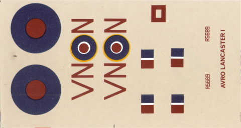 Коробка FROG 359P AVRO Lancaster, IMA, 1959